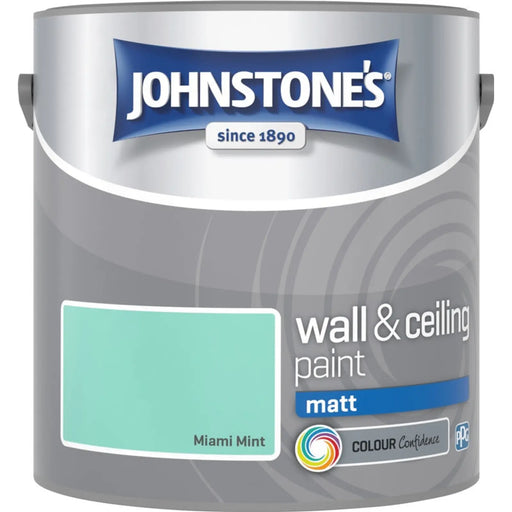 Johnstone's Wall & Ceiling Matt 2.5L Miami Mint