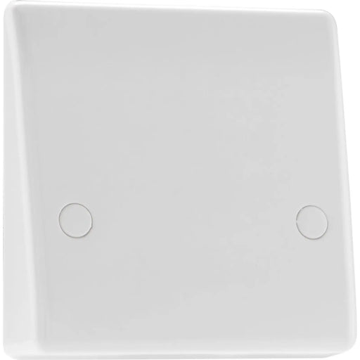 BG White Nexus Cooker Flex Outlet Plate 45amp