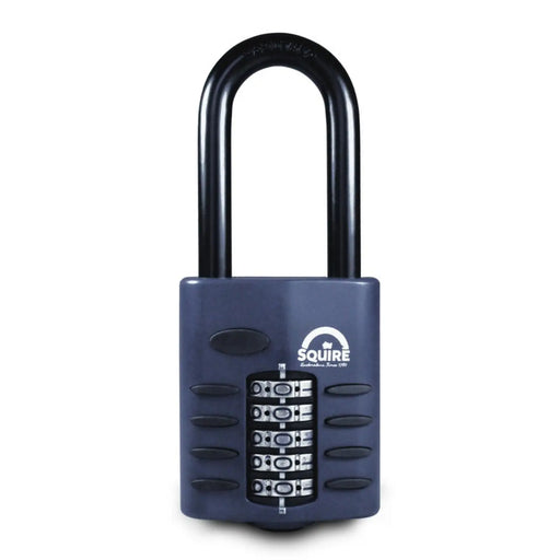 Squire Recodeable Heavy Duty Combination Padlock Long Shackle - 60mm