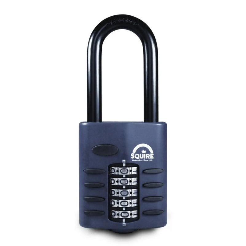 Squire Recodeable Heavy Duty Combination Padlock Long Shackle - 60mm