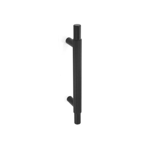 Smiths Architectural Linear Knurled Handle 96mm Matt Black