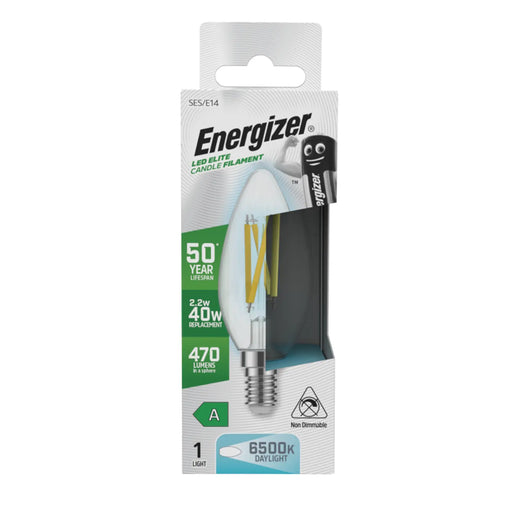 Energizer E14 A Rated Candle 6500k 2.2w