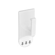 Securit Removable Square Hook White 45 x 80mm
