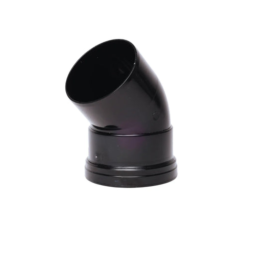 Davant Single Socket 135° Bend Black 110mm