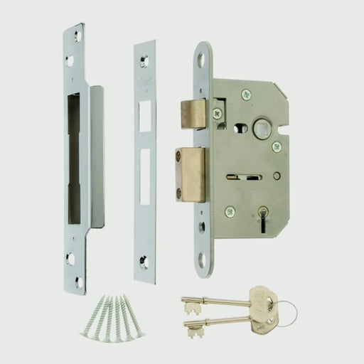 Era Viscount Mortice Sashlock Chrome 63mm