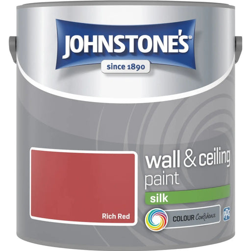 Johnstone's Wall & Ceiling Silk 2.5L Rich Red
