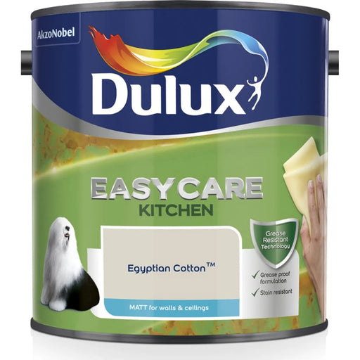 Dulux Easycare Kitchen Matt 2.5L Egyptian Cotton