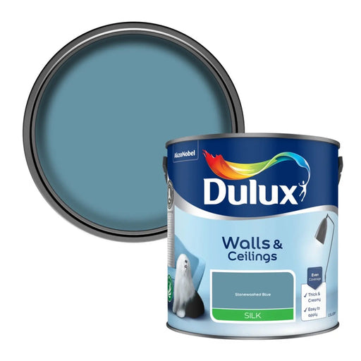 Dulux Silk 2.5L Stonewashed Blue
