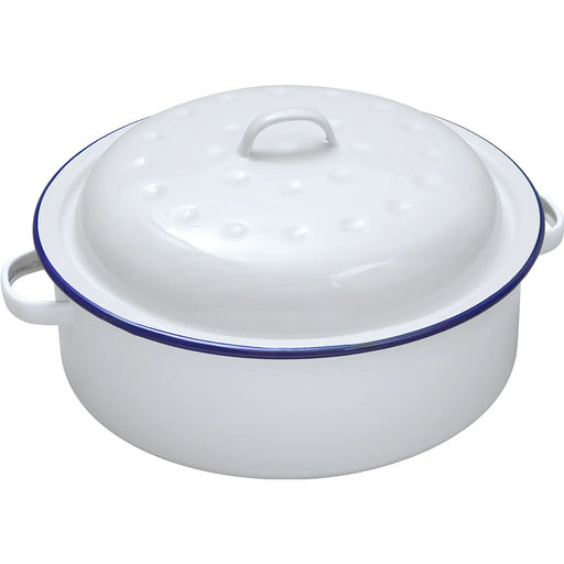 Falcon Falcon Roaster Round - Traditional White 20cm x 8.5D