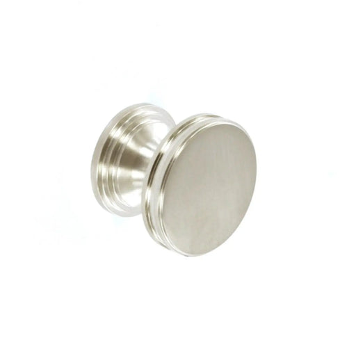 Smiths Architectural Grooved Stepped Knob 40mm Satin Nickel