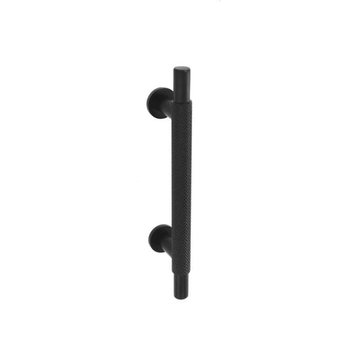 Smiths Architectural Cross Knurled Handle 96mm Matt Black