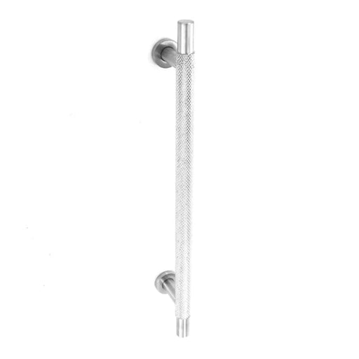 Smiths Architectural Cross Knurled Handle 192mm Satin Nickel