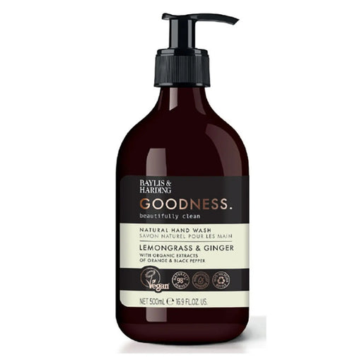 Stax Baylis & Harding Hand Wash 500ml Lemongrass & Ginger