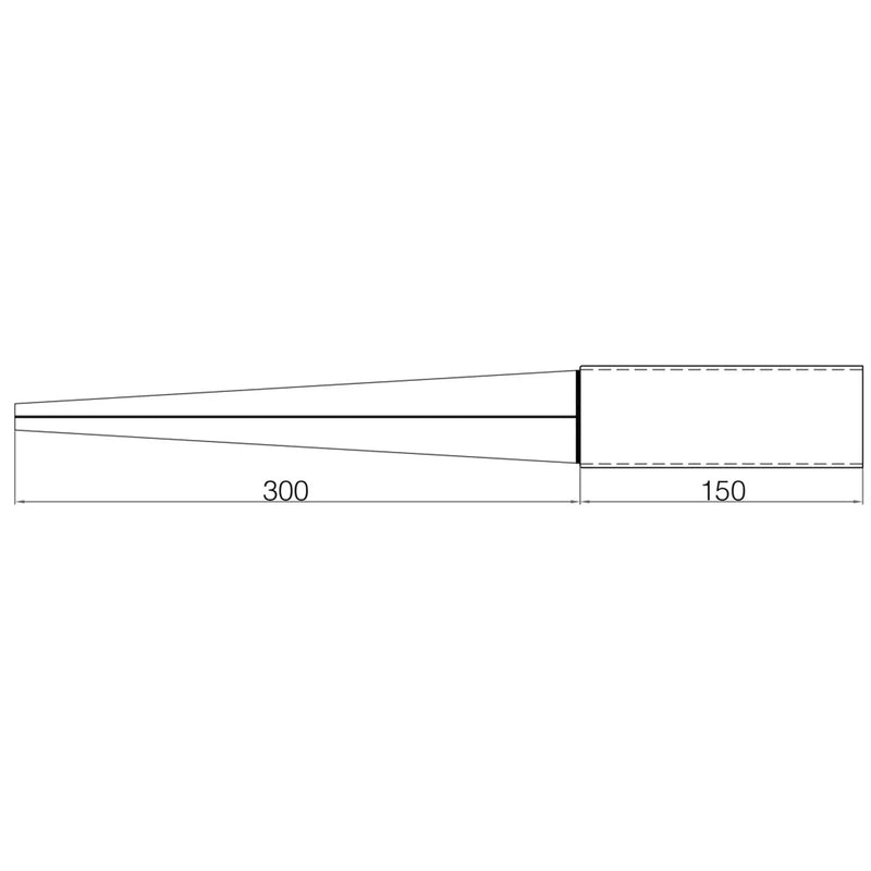 Picardy Fence Grip Spike 50 x 50 x 300mm
