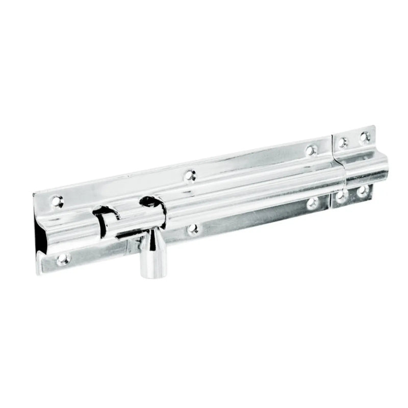 Securit Chrome Door Bolt 1 1/2" Wide 100mm