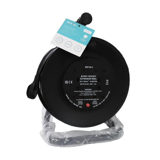 Securlec 4 Gang Extension Reel 30m /13A