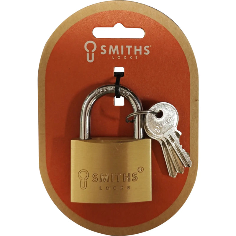 Smiths Locks Brass Padlock 50mm