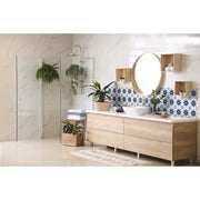 Stax d-c-fix® Self Adhesive Wall Tile Alia Blue 15cm x 15cm / Pack Of 6