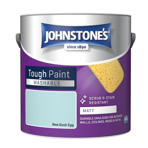 Johnstone's Washable Matt 2.5L New Duck Egg