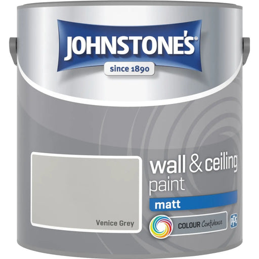 Johnstone's Wall & Ceiling Matt 2.5L Venice Grey
