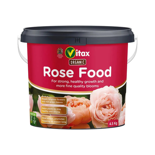 Vitax Organic Rose Food 4.5kg Tub