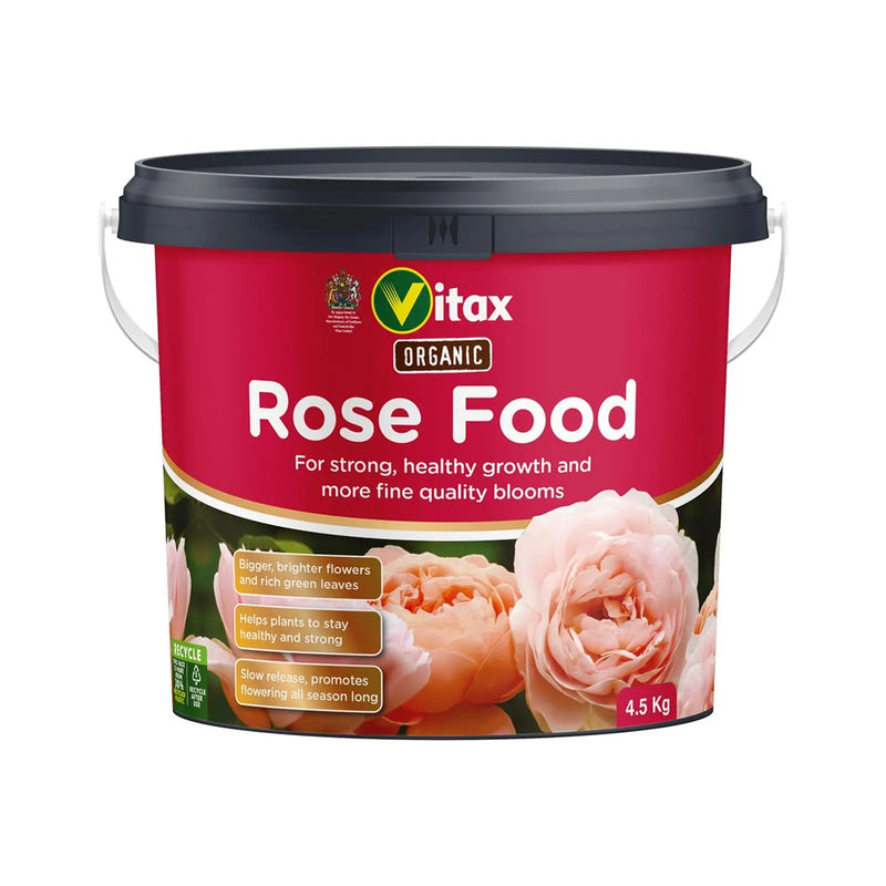 Vitax Organic Rose Food 4.5kg Tub