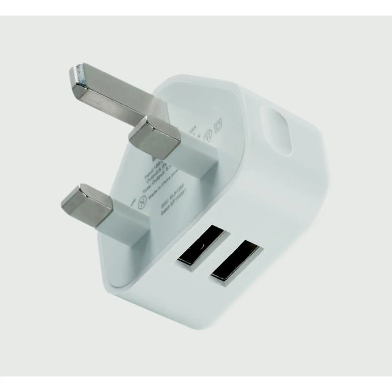 Daewoo Dual USB Mains Charger 2.1amp