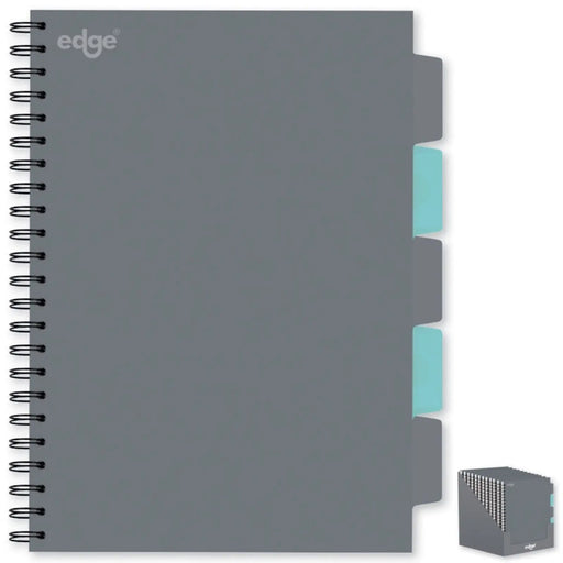 Stax I G Design Stat A4 Project Notebook Grey