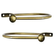 Jones Interiors Cosmos Metal Holdback Antique Brass