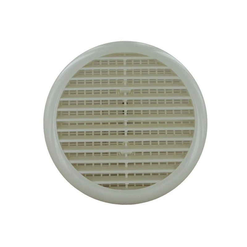 Securit Circular Louvered Vent 165mm White