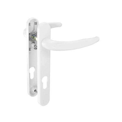 Securit Upvc Sprung Door Handle 92mm/122mm White
