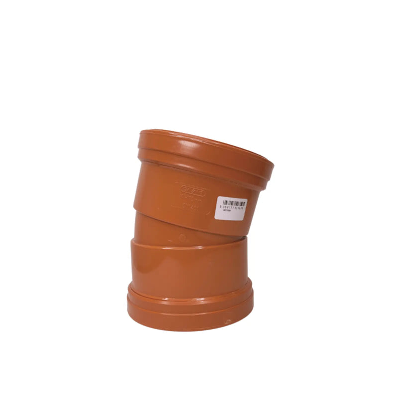 Davant Underground Double Socket 15° Bend 110mm