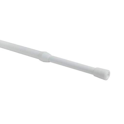 Woodside Extendable Metal Tension Rod White 150-200cm 10-13mm
