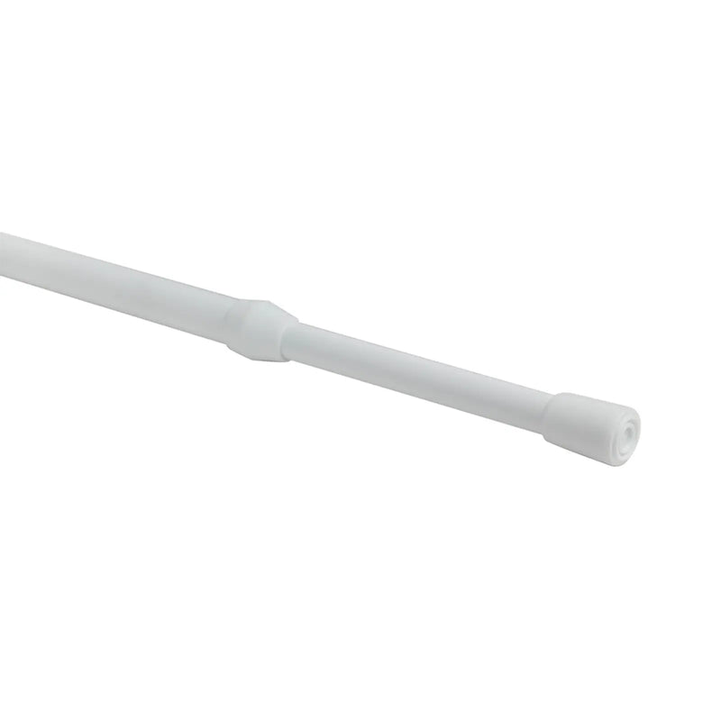 Woodside Extendable Metal Tension Rod White 150-200cm 10-13mm