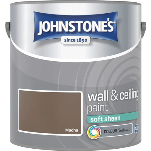 Johnstone's Wall & Ceiling Soft Sheen 2.5L Mocha