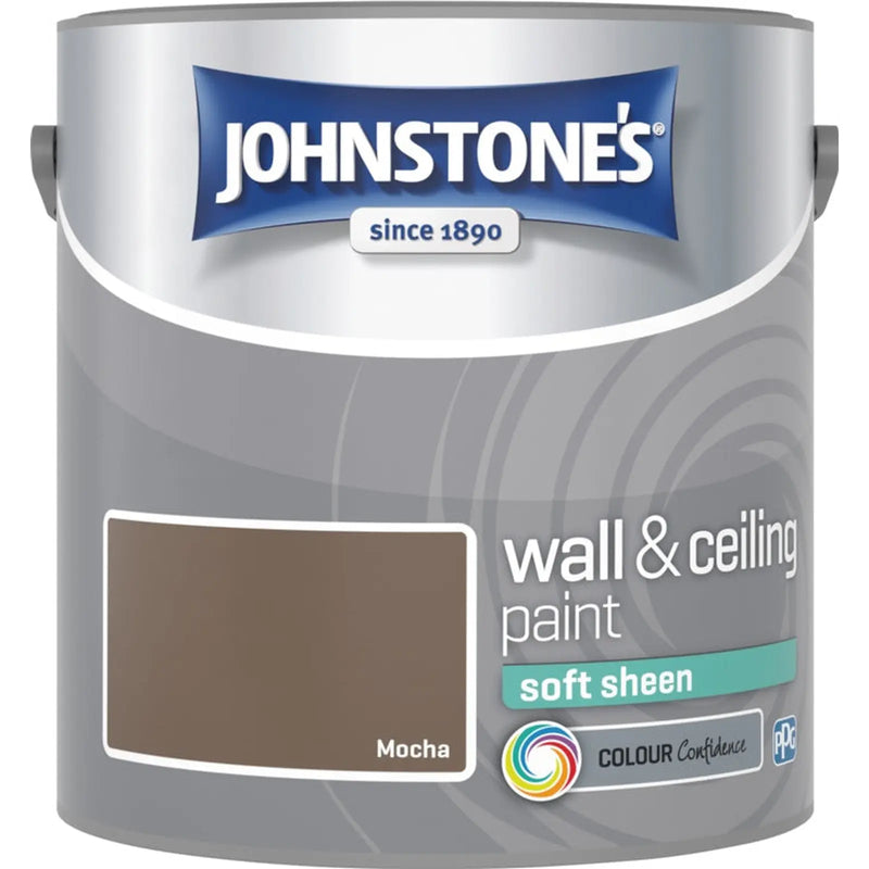 Johnstone's Wall & Ceiling Soft Sheen 2.5L Mocha