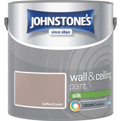 Johnstone's Wall & Ceiling Silk 2.5L Coffee Cream