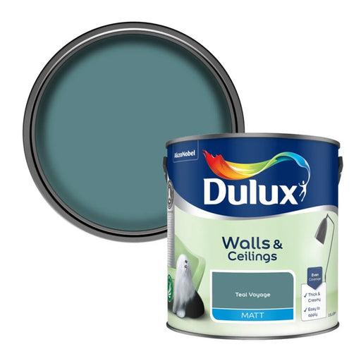 Dulux Matt 2.5L Teal Voyage