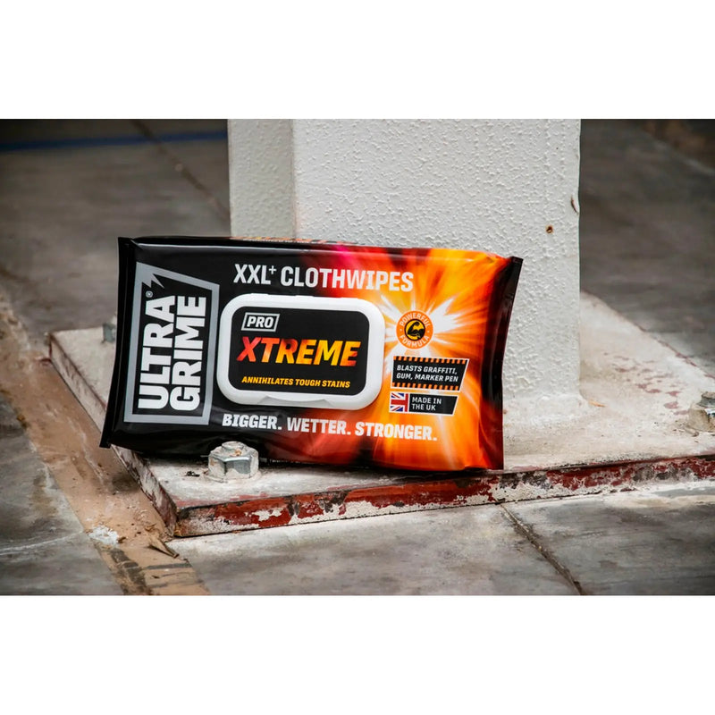 Ultragrime Pro Xtreme XXL Clothwipes Pack 40
