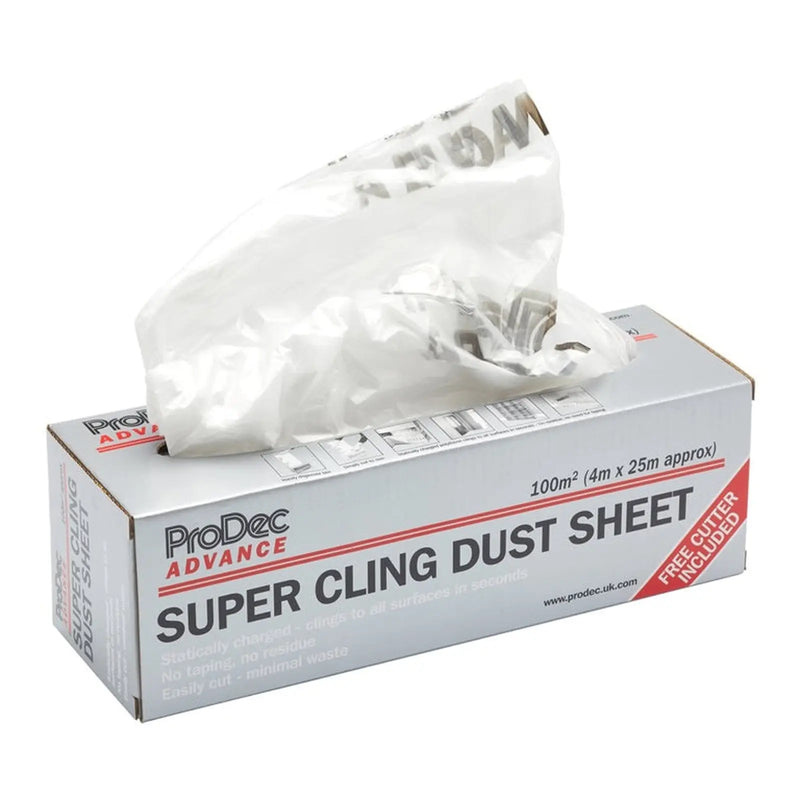 ProDec Super Cling Dust Sheet 100sqm