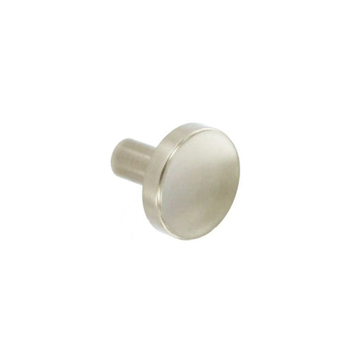 Smiths Architectural Solid Brass Disc Knob 32mm Satin Nickel