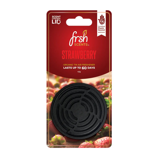 JRP Fresh Tin Air Freshener Carded Strawberry