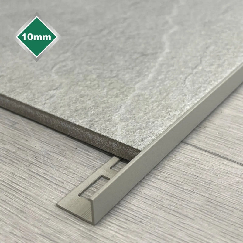 Tile Rite Metal Tile Trim Lagom Almond 10mm