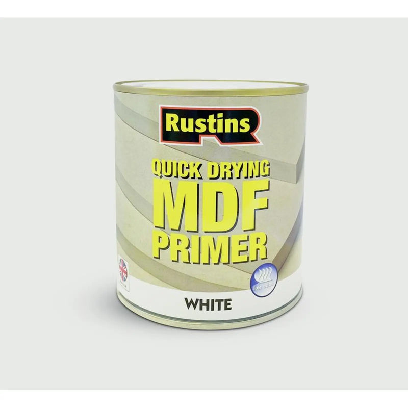Rustins MDF Primer 250ml White
