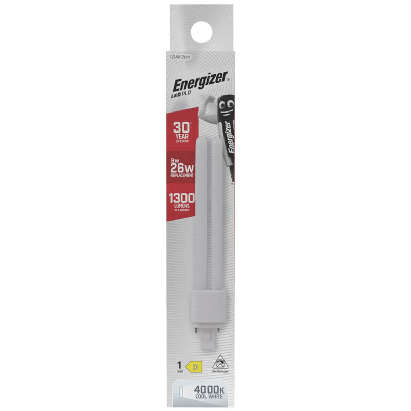 Energizer LED PLD G24D 2 Pin 9w 1300lm 4000k