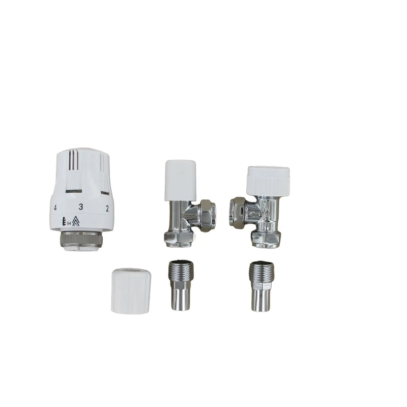 Securplumb Thermostatic Radiator Valve & Lockshield 15mm