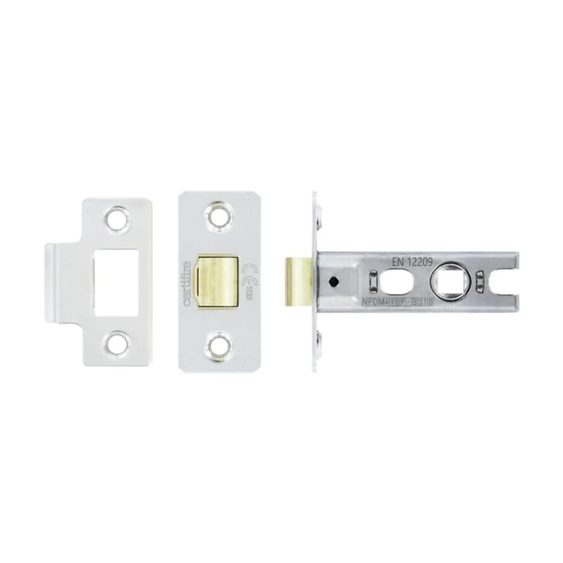 Smiths Architectural Tubular Bolt Thru Latch FD CP 64mm
