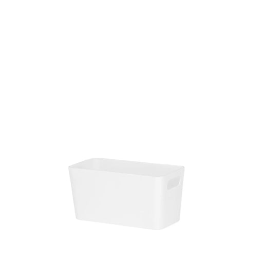 Wham Studio Rectangular Basket 20 x 10 x 10cm Ice White