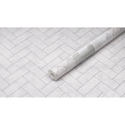 Stax d-c-fix® Ceramics 3D Wallpaper Metallic Chevron
