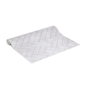 Stax d-c-fix® Ceramics 3D Wallpaper Metallic Chevron